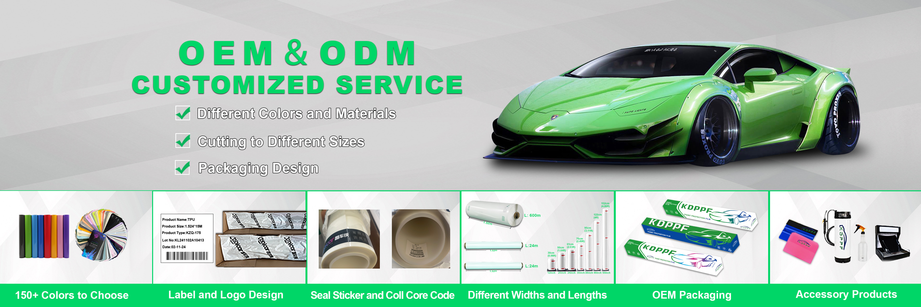 kualitas Film pelindung cat gloss pabrik